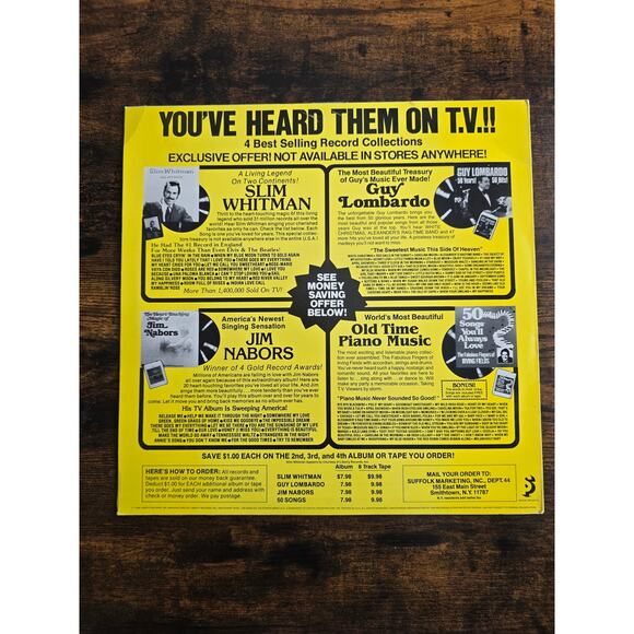 Vintage Slim Whitman Just For You Special Projects Liberty Records SLL-8140 - Picture 2 of 7